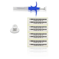 Chiphandel 10x Mini Tiertransponder 1,4x9mm Tierchip ICAR Internat. 941 Herstellercode RFID -Garten- & Gewächshäuser Geschäft e024b9f9be67a48e1aa4e7f999133f39