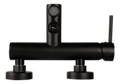 'aquaSu® Wannenarmatur In Schwarz Lago 2.0 | Badewannenarmatur Mit Umsteller | Einhebelmischer Wanne Mit Stickgriff | Keramikkartusche Mit Wassersparfunktion | Messing | Brauseanschluss 1/2 | 78386 6 -Garten- & Gewächshäuser Geschäft e0466b1cf5822c8143ea090f3520b8b9