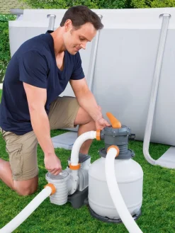 Bestway Sandfilterpumpe Flowclear 8327 L/h -Garten- & Gewächshäuser Geschäft e08e1ad8f460adf5de91d64d9ffcdc32