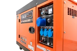 DeTecc. DT-6000SE-1 Diesel Notstromgenerator 5500W 1-Phase | Mobiles Stromaggregat -Garten- & Gewächshäuser Geschäft e094189483ff5296abe245736db6303d