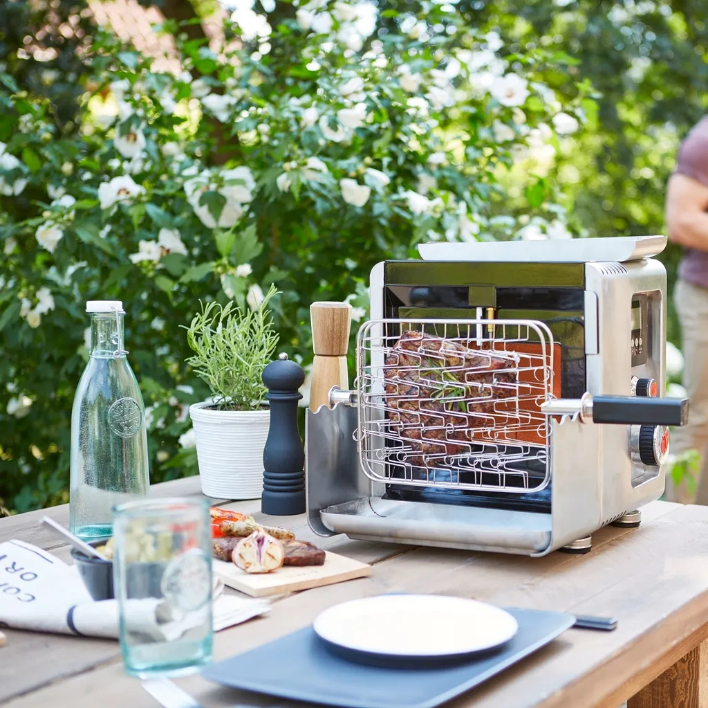 Maxxworld LANDMANN Hochtemperaturgrill LM800 Gasgrill Steakgriller BEEF BBQ 800° Edelstahl 5 Maxxworld LANDMANN Hochtemperaturgrill LM800 Gasgrill Steakgriller BEEF BBQ 800° Edelstahl – Bild 5