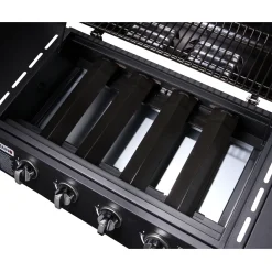 TAINO BASIC 4+1 Gasgrill Mit Seitenbrenner Gasgrill 4 Brenner BBQ Grillwagen Edelstahl-Brenner Schwarz -Garten- & Gewächshäuser Geschäft e0bd245f097a75639e6f024201026b1e