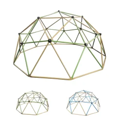 HOME DELUXE Klettergerüst »MATTI 150 X 305 X 305 Cm Inkl. Zelt, Schaukel & Montagematerial, 3 - Teilig, Kletterkuppel, Geodome, Spielturm, Gartenschaukel -Garten- & Gewächshäuser Geschäft e0c6f5cc84c68d8ba81a17bc81d5ae8d 1