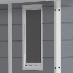 Keter Manor Pent Geräteschuppen B 183,5 X T 111 X H 200 Cm Gartenschuppen, Farbe Grau -Garten- & Gewächshäuser Geschäft e12218d3212d51ed82ca9c0a362f8768