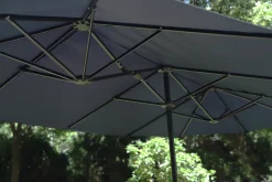 PHI VILLA PHIVILLA Garten Sonnenschirme 380mm×200 Mm Balkonschirm Großer Sonnenschirm Für 6-8 Personen Terrassenmöbel Gartenschirm Handkurbel UV 50+ -Garten- & Gewächshäuser Geschäft e12a54fe6de74518fd1dcf8311b11dc2