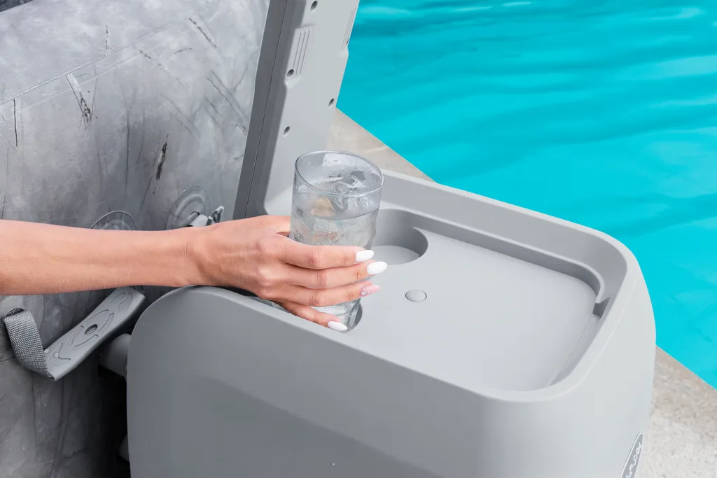 Bestway® LAY-Z-SPA® WLAN-Whirlpool San Francisco HydroJet Pro™ Ø 230 X 230 X 71 Cm, Eckig 14 Bestway® LAY-Z-SPA® WLAN-Whirlpool San Francisco HydroJet Pro™ Ø 230 X 230 X 71 Cm, Eckig – Bild 14