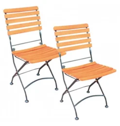 Garden Pleasure Klappstuhl WIEN, 2er Set -Garten- & Gewächshäuser Geschäft e1a627e7de6a68bd65976a4fe83a5013