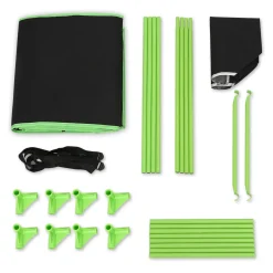 EINFEBEN Growzelt Growbox Gewächshaus Indoor Pflanzenzelt 40*40*120CM -Garten- & Gewächshäuser Geschäft e1bda29136a74feb71f0f00922d6f2cc