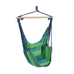 Garden Pleasure Hängesessel TOBAGO Blau/grün Hängesitz