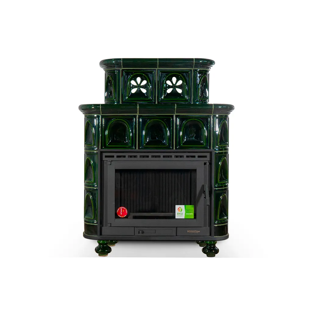 Sofiland Kaminofen Kahelofen Fontanna Grün Blmschv2 11kW Klassisches Design 1 Sofiland Kaminofen Kahelofen Fontanna Grün Blmschv2 11kW Klassisches Design