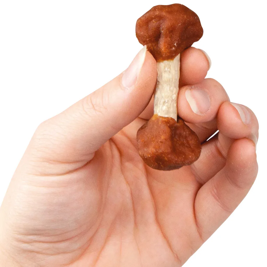 Antos 1kg Hundesnack Hantel Mit Hühnchenfleisch - Als Besonderes Leckerli 4 Antos 1kg Hundesnack Hantel Mit Hühnchenfleisch - Als Besonderes Leckerli – Bild 4