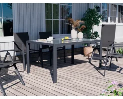 Gartentisch Garden Place Ivy Eckig 150 X 96 X 74 Cm Aluminium -Garten- & Gewächshäuser Geschäft e31f06f50f45fa211244cdca3809f46e