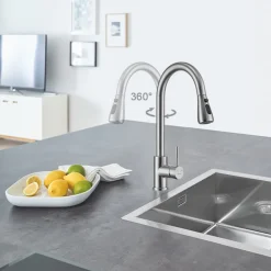 Homelody Wasserhahn Küche 360° Küchenarmatur Mit Ausziehbarer Brause Spültischarmatur Aus Edelstahl Mischbatterie Küche Mit Dual-Spülbrause 14 Homelody Wasserhahn Küche 360° Küchenarmatur Mit Ausziehbarer Brause Spültischarmatur Aus Edelstahl Mischbatterie Küche Mit Dual-Spülbrause -Garten- & Gewächshäuser Geschäft e34d3754188518c08e0dbb45844abdcd