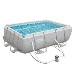 Bestway Power Steel Swimmingpool-Set Rechteckig 282×196×84 Cm 56629 -Garten- & Gewächshäuser Geschäft e37e4fb5817f8007efebdec2d4cdc5c2