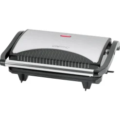 Clatronic Edelstahl Tischgrill Elektro-Grill Kontaktgrill MG 3519