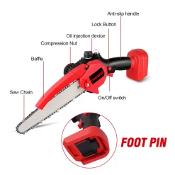 Yofidra ONEVAN 3500W 8 Zoll Elektrokettensägen Garten Handkettensäge Mit Ölkanne (Ohne Akku) -Garten- & Gewächshäuser Geschäft e3dbdc29918dc82fa1c18530f6f4aef4