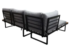 Mendler Garten Garnitur HWC-L27, Garnitur Sitzgruppe Lounge-Set Sofa, Spun Poly Alu Akazie Holz Hellgrau -Garten- & Gewächshäuser Geschäft e3debc768fec034632b7487e2a92f5f5