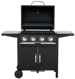 Tepro Gasgrill "Richfield" 4 Edelstahlbrenner Je 3 KW; 3153 -Garten- & Gewächshäuser Geschäft e3f19947068b0dab6efd41a2f65bc671
