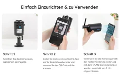 Reolink Kabellose Solar-/Akku WLAN IP-Überwachungskamera Outdoor Mit PIR-Bewegungsmelder, IR-Nachtsicht, 2-Wege-Audio, 1080P Argus Eco + 4MP Argus 3 Pro Mit Solarpanel--Bündel 37 Reolink Kabellose Solar-/Akku WLAN IP-Überwachungskamera Outdoor Mit PIR-Bewegungsmelder, IR-Nachtsicht, 2-Wege-Audio, 1080P Argus Eco + 4MP Argus 3 Pro Mit Solarpanel--Bündel -Garten- & Gewächshäuser Geschäft e4230268c9ae4d7f1e30ae328deb8a33