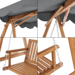 En.casa Hollywoodschaukel Afandou 200 X 130 X 185 Cm Gartenschaukel Mit Dach Max. 200 Kg Schaukelbank Für 2 Personen Gestell Aus Massivholz Dunkelgrau 13 En.casa Hollywoodschaukel Afandou 200 X 130 X 185 Cm Gartenschaukel Mit Dach Max. 200 Kg Schaukelbank Für 2 Personen Gestell Aus Massivholz Dunkelgrau -Garten- & Gewächshäuser Geschäft e4705b8af280e896861e52aeeee51652