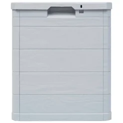 VidaXL Garten-Aufbewahrungsbox 90 L Hellgrau -Garten- & Gewächshäuser Geschäft e48ac9bd76cd0339c53f9b8312b6d38b