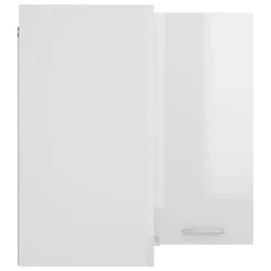 VidaXL Eckhängeschrank Hochglanz-Weiß 57x57x60 Cm Holzwerkstoff -Garten- & Gewächshäuser Geschäft e49eea77f3c3d71197b3c515b8d7224e