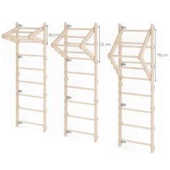 MAMOI Moderner Klimmzugbügel Für Sprossenwand | Klimmzugstange Gefaltet Plywood 100% ECO -Garten- & Gewächshäuser Geschäft e4a64d0004c1b1686aad5311f81597c4