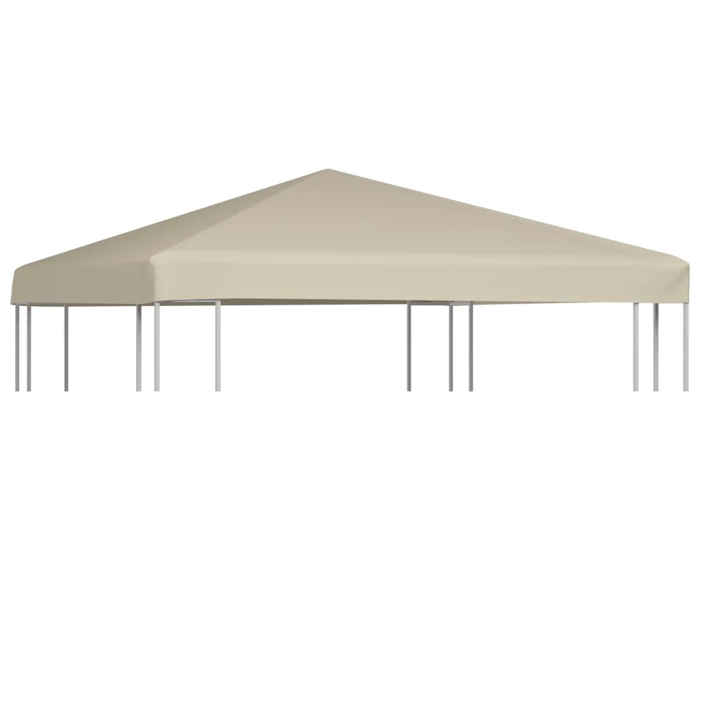 VidaXL Pavillondach 310 G/m² 3×3 M Beige 1 VidaXL Pavillondach 310 G/m² 3×3 M Beige