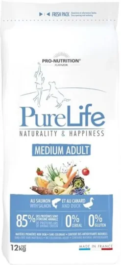 SOPRAL Pro Nutrition - Pure Life MEDIUM ADULT - 12 Kg