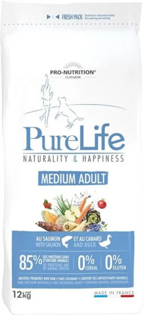 SOPRAL Pro Nutrition - Pure Life MEDIUM ADULT - 12 Kg 1 SOPRAL Pro Nutrition - Pure Life MEDIUM ADULT - 12 Kg