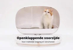 MakeSure Katzentoilette Mit Schublade - Weiß - 60 X 38 X 45 Cm - Design -Garten- & Gewächshäuser Geschäft e5765fde14d408a9f9ef9f040a775736