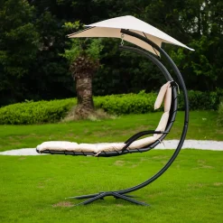 HOME DELUXE - Schwebeliege San Remo Hängeliege Gartenliegen Sonneliege -Garten- & Gewächshäuser Geschäft e57704bb458cd570497a7236a35ef659