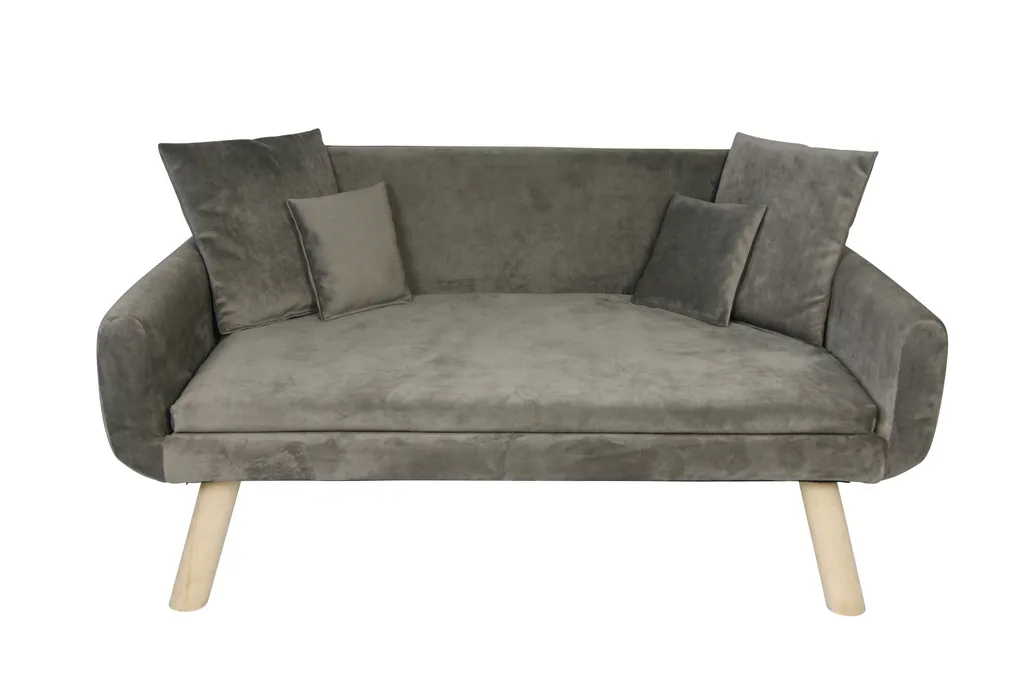 SILVIO DESIGN Rohrschneider Hundesofa Nando Taupe Gr.2 2 SILVIO DESIGN Rohrschneider Hundesofa Nando Taupe Gr.2 – Bild 2