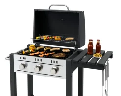 Tepro Gasgrillwagen Toronto Mit Drei Edelstahl-Brenner Und Thermometer -Garten- & Gewächshäuser Geschäft e60f62f3cb44fe4242db370ccefd7f32