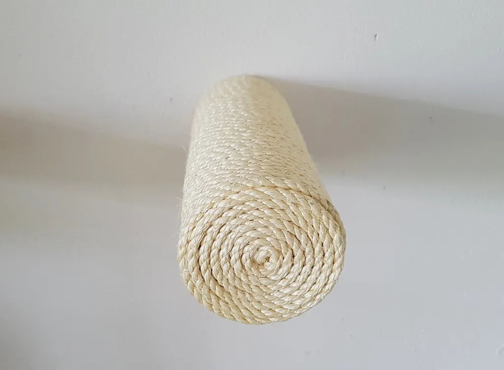 Capri Corner Wand Kletter Stufe Aus Sisal Für Katzen 1 Capri Corner Wand Kletter Stufe Aus Sisal Für Katzen
