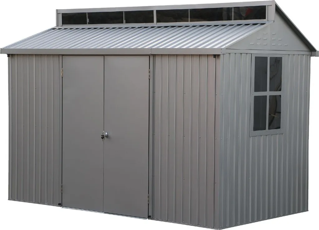 Duramax Metallgerätehaus Skylight Shed 10 X 6 323,3 X 182,4 X 230,9 Cm 1 Duramax Metallgerätehaus Skylight Shed 10 X 6 323,3 X 182,4 X 230,9 Cm