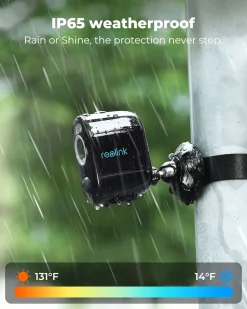 Reolink 4MP Akku 2,4/5GHz WLAN IP-Überwachungskamera Aussen Mit Personen-/Fahrzeugerkennung, Spotlight, Farbnachtsicht, PIR-Sensor, Zeitraffer, 2-Wege-Audio, Argus 3 Pro (Schwarz) -Garten- & Gewächshäuser Geschäft e686c7d07964dd48a35dfca469b5a97a