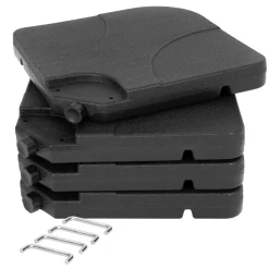 ECD Germany 4er Set Sonnenschirmständer, Bodenkreuz Schirmgewicht Für Ampelschirmständer Marktschirmständer Kurbelschirmständer, Beschwerungsplatten Mit 60L Wasser / 80kg Sand Befüllbar 11 ECD Germany 4er Set Sonnenschirmständer, Bodenkreuz Schirmgewicht Für Ampelschirmständer Marktschirmständer Kurbelschirmständer, Beschwerungsplatten Mit 60L Wasser / 80kg Sand Befüllbar -Garten- & Gewächshäuser Geschäft e69e259edba3251fabe0c45dae780ffa
