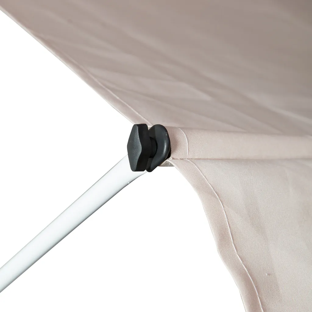 Outsunny Markise Gelenkarmmarkise Klemmmarkise Höhenverstellbar Sonnenschutz Faltarm Handkurbel Balkon Alu Beige 200 X 150 Cm 7 Outsunny Markise Gelenkarmmarkise Klemmmarkise Höhenverstellbar Sonnenschutz Faltarm Handkurbel Balkon Alu Beige 200 X 150 Cm – Bild 7