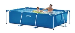 Intex Family Rahmenpool 28271NP Blau 260 X 160 X 65 Cm -Garten- & Gewächshäuser Geschäft e719d1af745fdade616970b2e0f01b36 1
