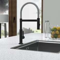 Schütte SCHÜTTE Küchenarmatur MIAMI, Spiralfederarmatur Mit Geschirrbrause, Wasserhahn Ausziehbar, Wasserhahn Mischbatterie Chrom/Schwarz Matt 17 Schütte SCHÜTTE Küchenarmatur MIAMI, Spiralfederarmatur Mit Geschirrbrause, Wasserhahn Ausziehbar, Wasserhahn Mischbatterie Chrom/Schwarz Matt -Garten- & Gewächshäuser Geschäft e73018d2021ca169ac6c4ea4858e9154