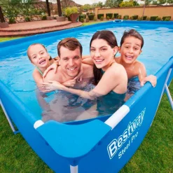 Bestway 56424 Rechteckig Aufstellpool Schwimmbad Steel Pro 400x211x81 CmGestalten: Rechteckig, Maße: 4 - 4,99 M, Filterpumpe: 58381 -Garten- & Gewächshäuser Geschäft e73bada9a2d7dd99f9ca4f16a7637431