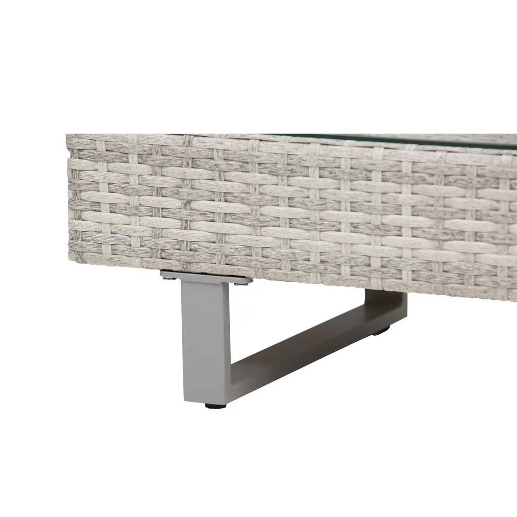 Outsunny 3-tlg. Luxus Polyrattan Gartengarnitur Gartenmöbel Garten-Set Sitzgruppe Loungeset Loungemöbel Inkl. Ablagen Und Beistelltisch Sitzkissen Grau 8 Outsunny 3-tlg. Luxus Polyrattan Gartengarnitur Gartenmöbel Garten-Set Sitzgruppe Loungeset Loungemöbel Inkl. Ablagen Und Beistelltisch Sitzkissen Grau – Bild 8