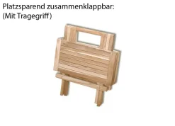 KMH Garden KMH® Teak Beistelltisch Rechteckig 50x50x50 Klappbar -Garten- & Gewächshäuser Geschäft e74b2080f7d02757e959052bd9c13217