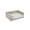 Greemotion Hunde-Sofa Größe M, Kinderstuhl, Outdoor, Katze (Tier) / Hund, Beige, Grau, Rechteckig, Einfarbig