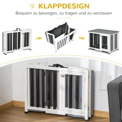Pawhut Hundehütte Tannenholz Faltbarer Hundekäfig Hundehaus Mit Fenster Transportbox Transportkäfig Haustierkäfig Grau 84,5 X 51,4 X 61 Cm 12 Pawhut Hundehütte Tannenholz Faltbarer Hundekäfig Hundehaus Mit Fenster Transportbox Transportkäfig Haustierkäfig Grau 84,5 X 51,4 X 61 Cm -Garten- & Gewächshäuser Geschäft e7b5036940789ec9093a65a9c778b446