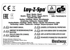 Bestway Lay-Z-Spa Honolulu AirJet Rund 196 X 196 X 71 Cm -Garten- & Gewächshäuser Geschäft e7d31820d839f1b01b117392fa1373e9