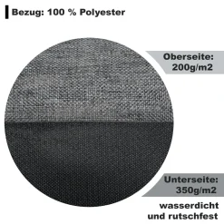 ANIMALZ Hundebett Katzenbett Hundekorb Hundekissen Schlafplatz Tierbett Katzenorb Größe: Grau XXL - 120 X 80 X 14 Cm -Garten- & Gewächshäuser Geschäft e80b15353dd9911dda653ac34dcf9d42