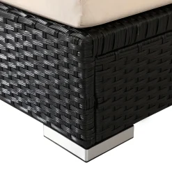 AREBOS 2X Poly-Rattan Sonnenliege Mit 5-Fach Verstellbarer Rückenlehne, Inkl. Beistelltisch, Outdoor Gartenliege, Inkl. Nackenkissen Und Schutzhülle 27 AREBOS 2X Poly-Rattan Sonnenliege Mit 5-Fach Verstellbarer Rückenlehne, Inkl. Beistelltisch, Outdoor Gartenliege, Inkl. Nackenkissen Und Schutzhülle -Garten- & Gewächshäuser Geschäft e82ae6eafce377b0bad79fdd7827eac0