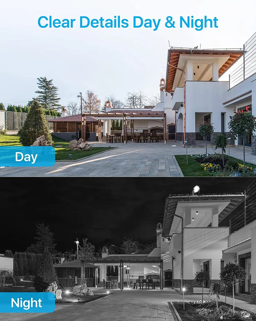 ZOSI 1080P HD Aussen Überwachungssystem, 16CH 2TB DVR Mit 12x 2MP Bullet Kamera, Bewegungserkennung, Intelligente Alarme, IP66 Wasserdicht 4 ZOSI 1080P HD Aussen Überwachungssystem, 16CH 2TB DVR Mit 12x 2MP Bullet Kamera, Bewegungserkennung, Intelligente Alarme, IP66 Wasserdicht – Bild 4